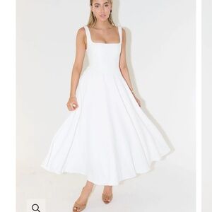 OddMuse White maxi dress
